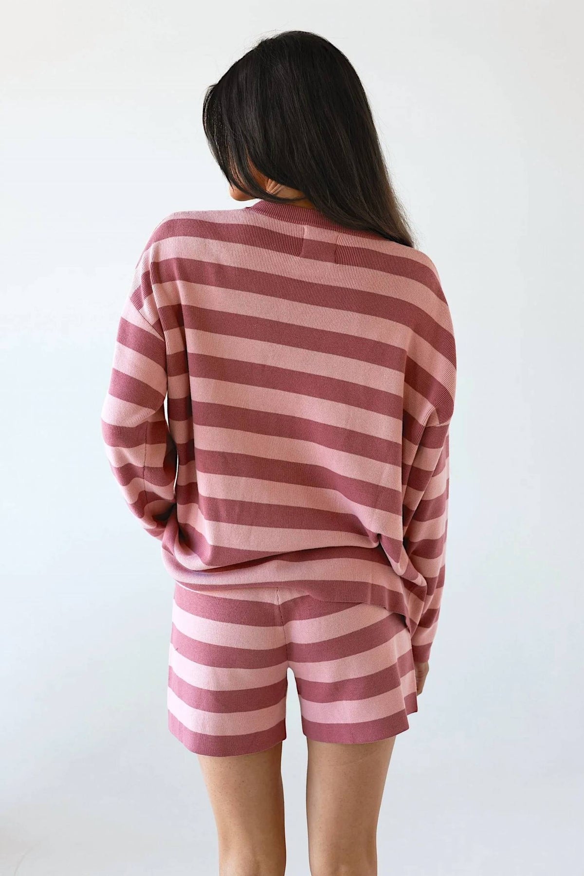 Lovlov - Amore Striped Knit Lounge Set
