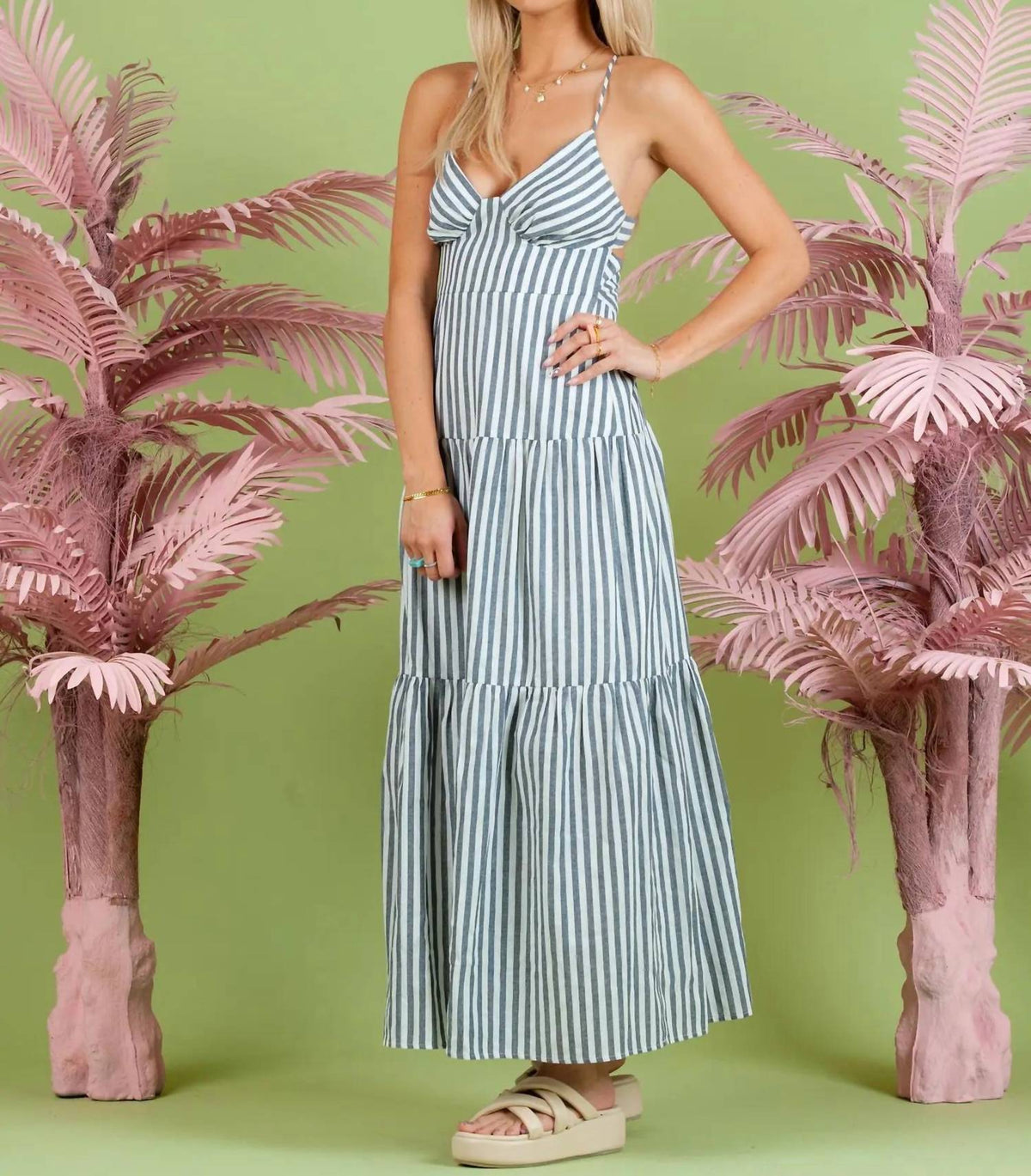 Lucca - Lilah Striped Dress
