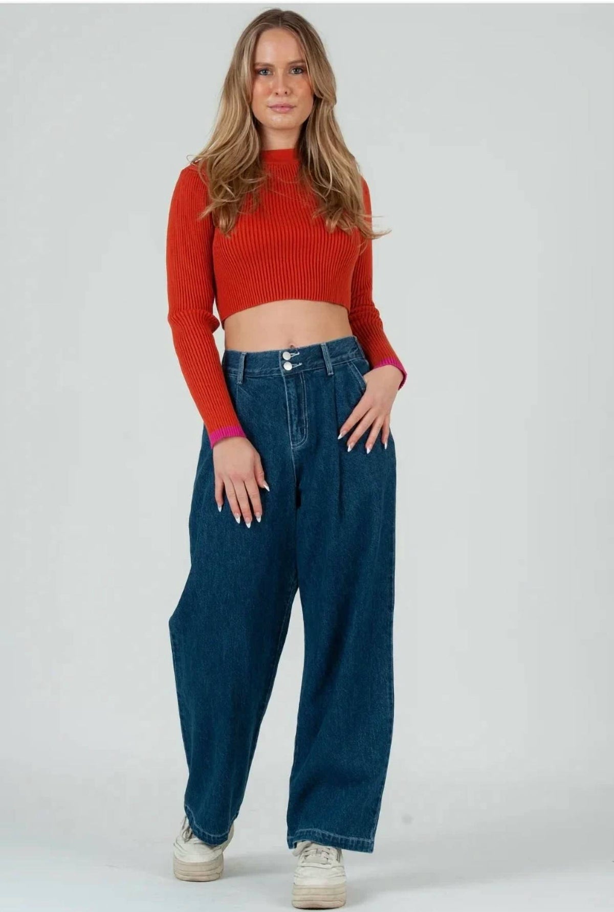 Lucca - Marlowe Cropped Sweater