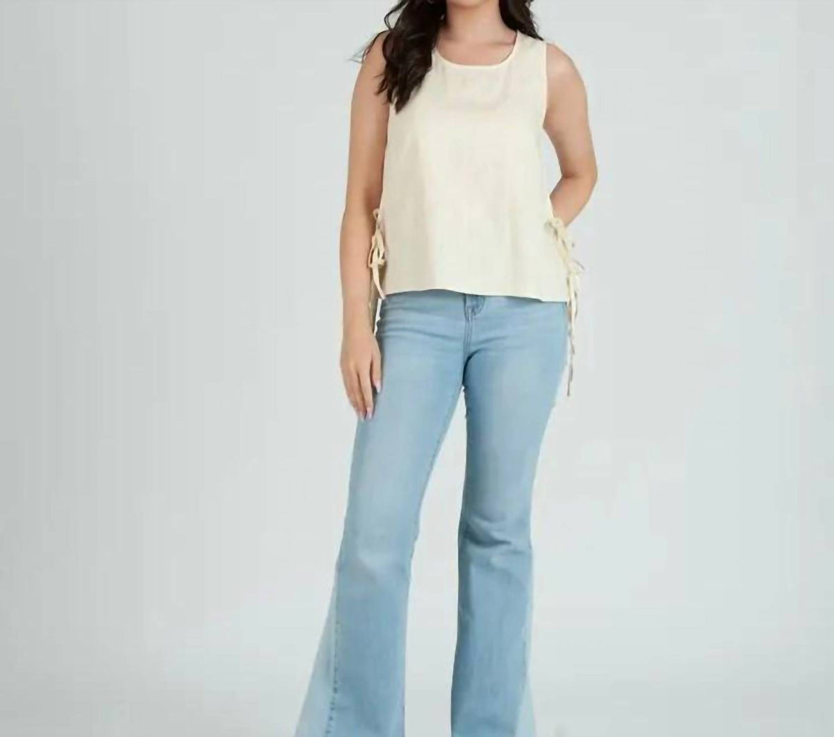 Lucca - Side Tie Blouse