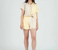 Lucca - Sunshine Stripe Shorts