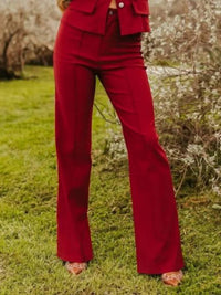 Lucky & Blessed - High Rise Flare Pants