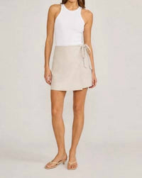 Lucy Paris - Devyn Mini Tie Skirt