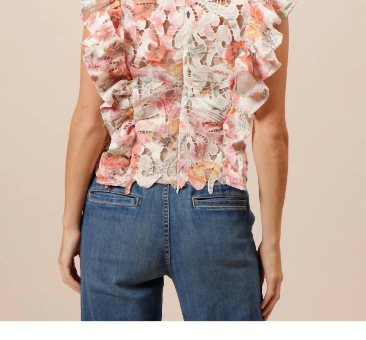 Lucy Paris - Fumi Ruffle Top