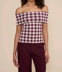 Lucy Paris - Illa Off Shoulder Knit Top