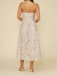 Lucy Paris - Mona Lace Midi Dress