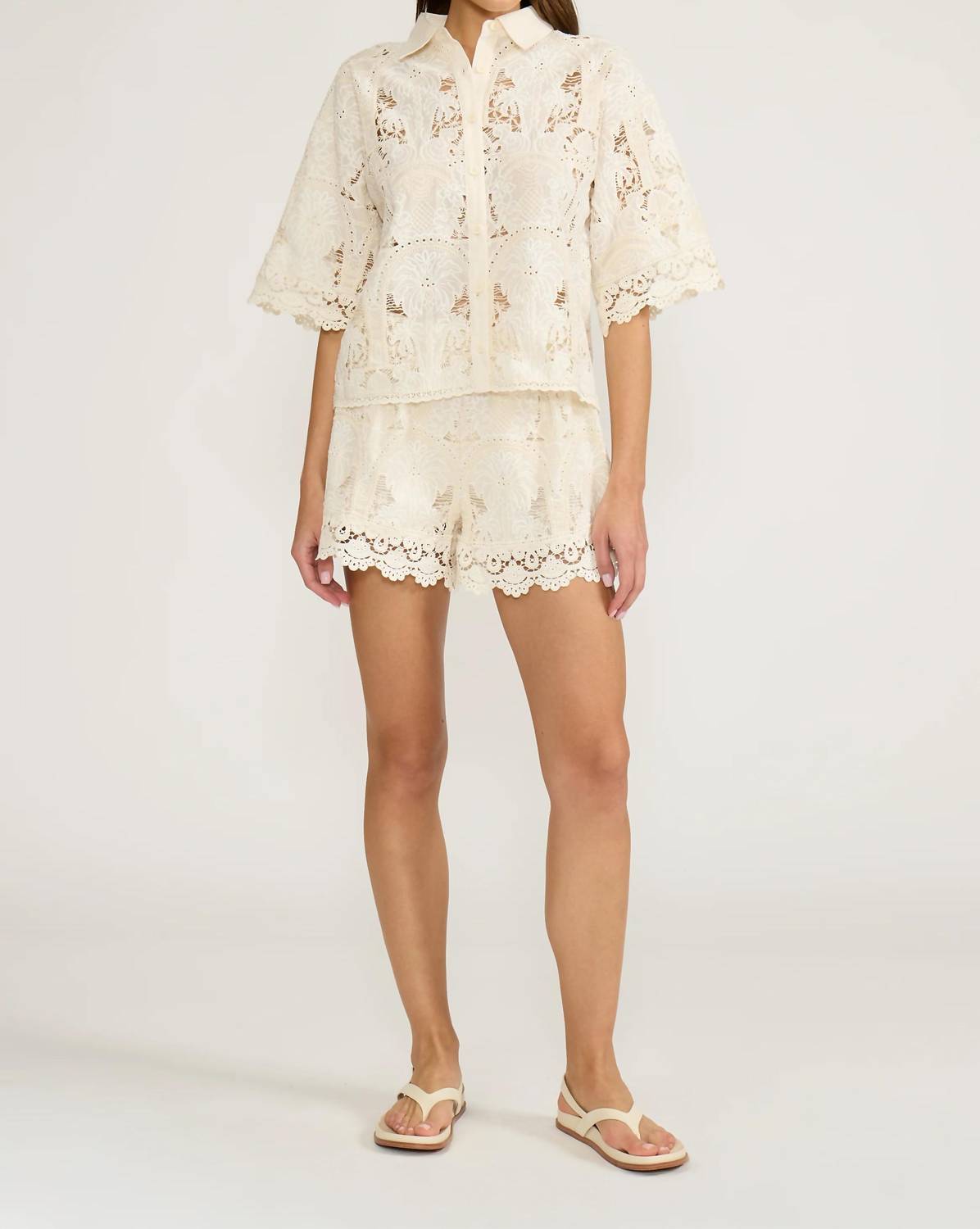 Lucy Paris - Nellie Button Down Top