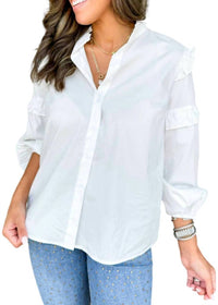 Lucy Paris - Nicolette Ruffle Top
