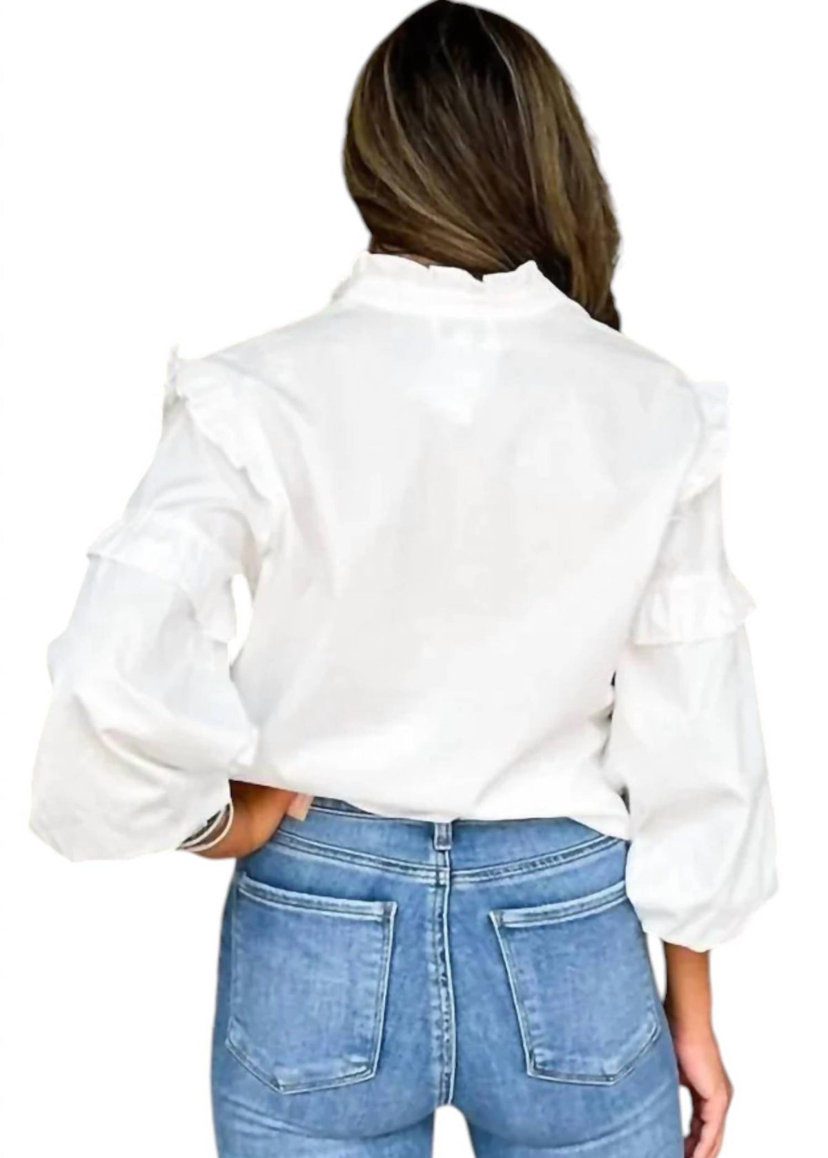 Lucy Paris - Nicolette Ruffle Top