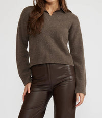 Lucy Paris - Oren Mixed Media Top