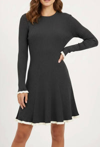 Lucy Paris - Rianne Long Sleeve Mini Dress