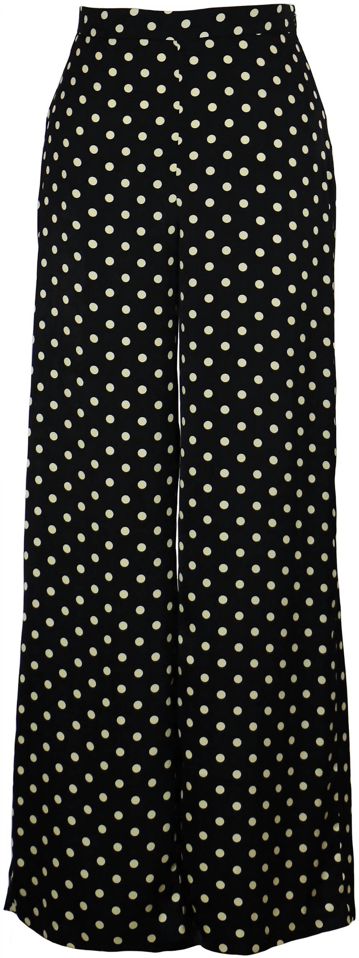 Lucy Paris - Rue Polka Dot Wide Leg Pants