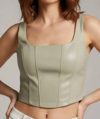 Lucy Paris - Val Crop Top