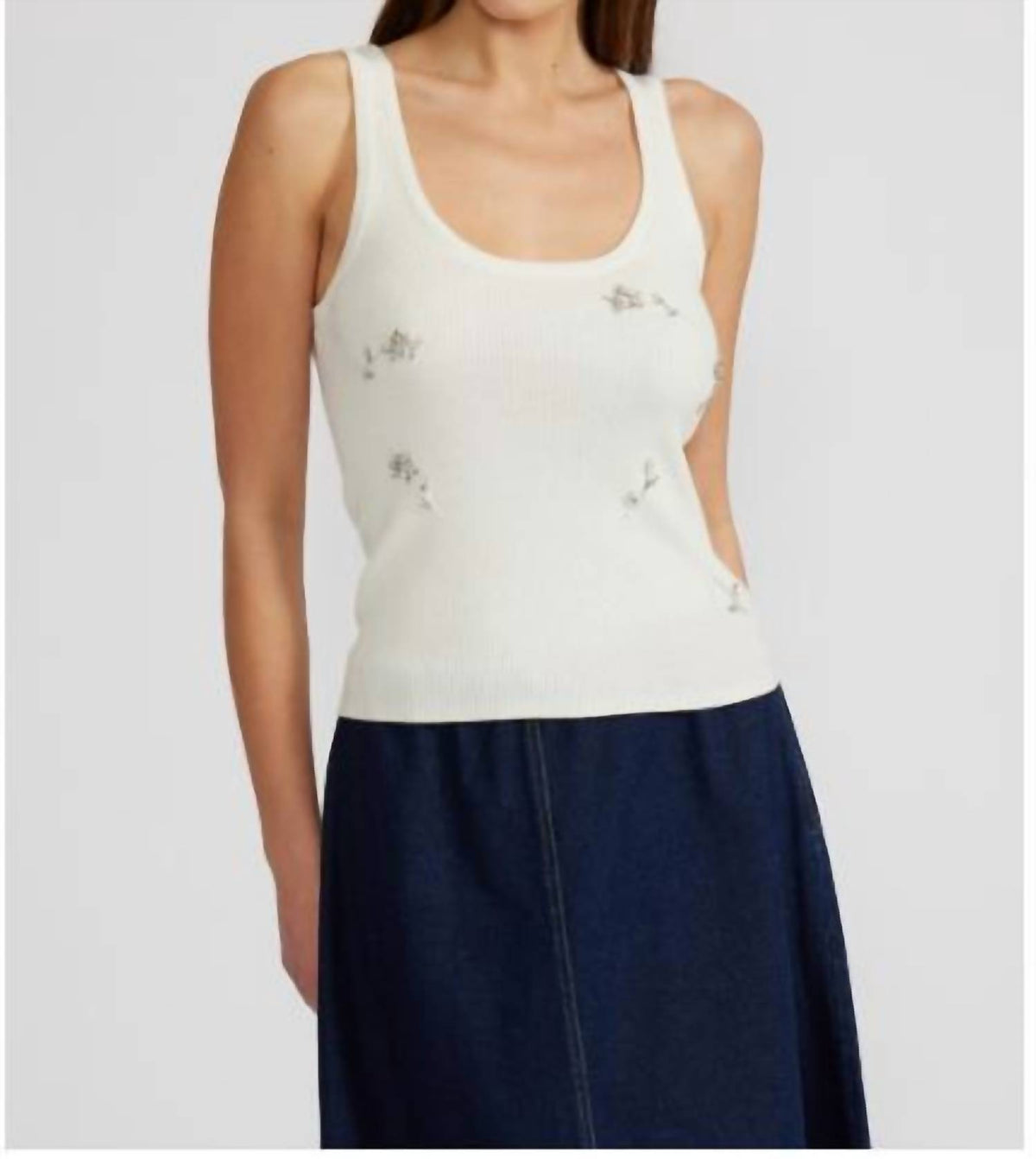 Lucy Paris - Wendy Rhinestone Tank