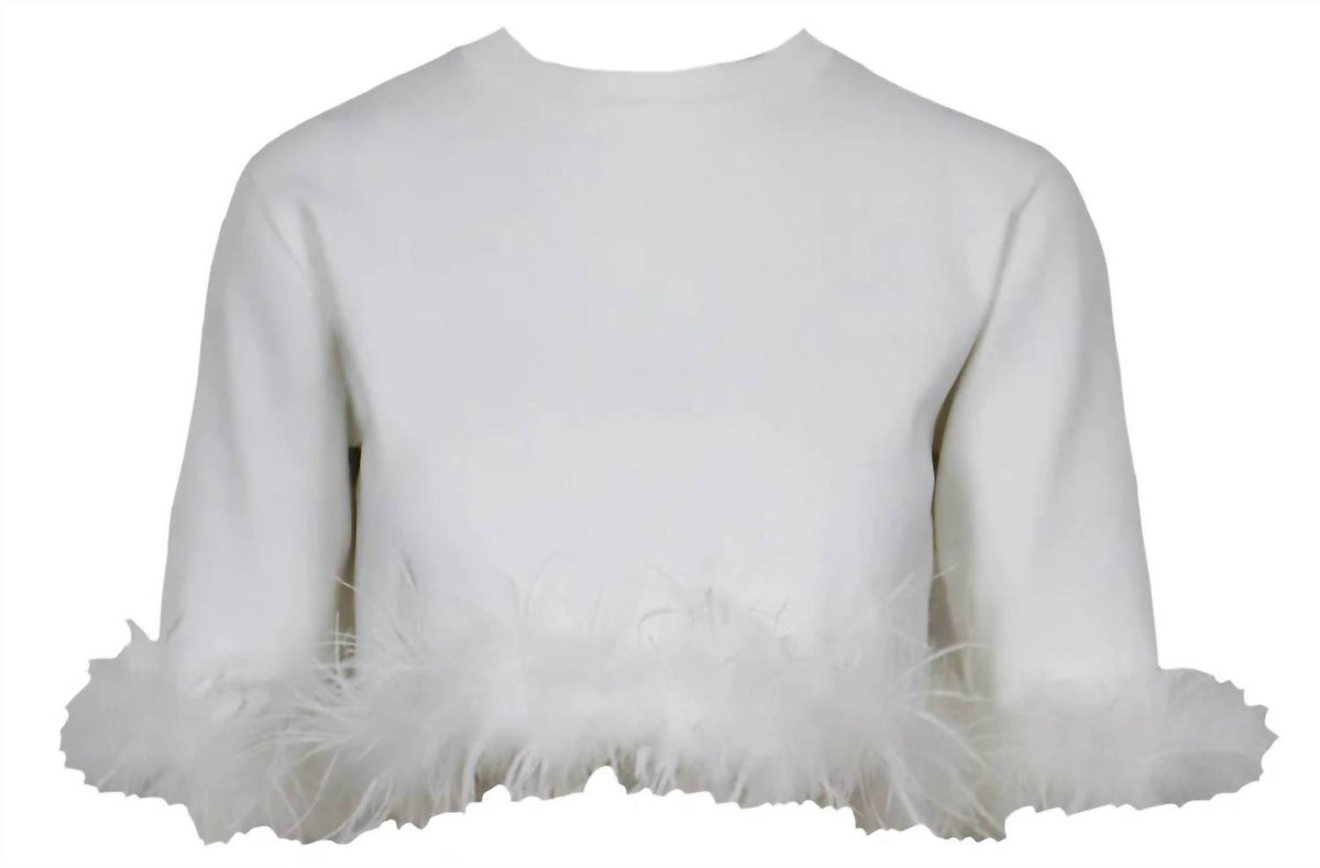 Lucy Paris - Women's Sally Feather Top