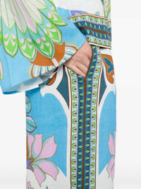 Lug Von Siga - Madison Pants - blue - clothing - floral
