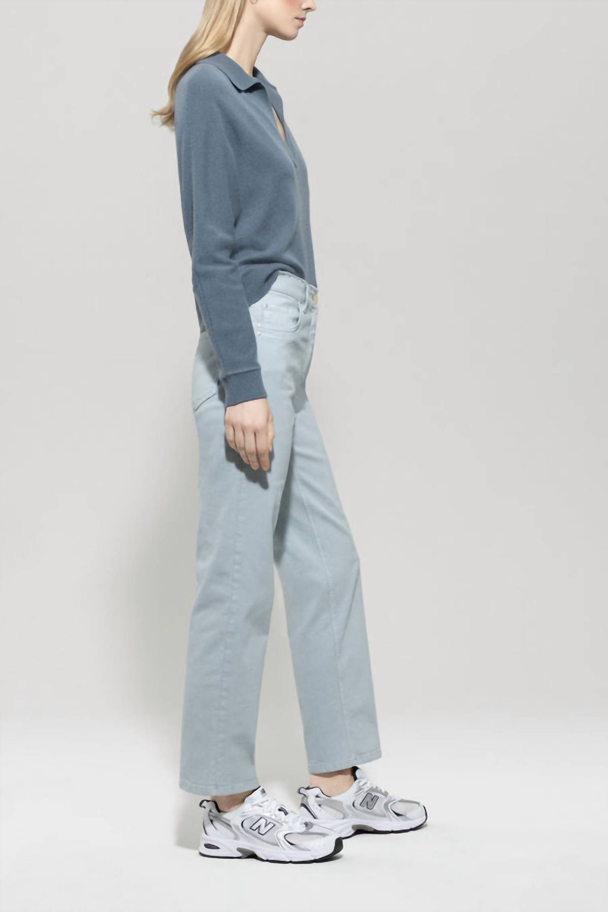 Luisa Cerano - Authentic Straight-leg Denim Jean
