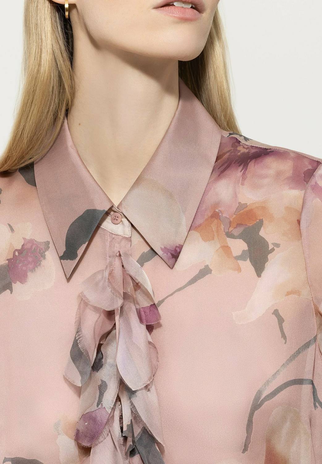 Luisa Cerano - Button-down Silk Blouse