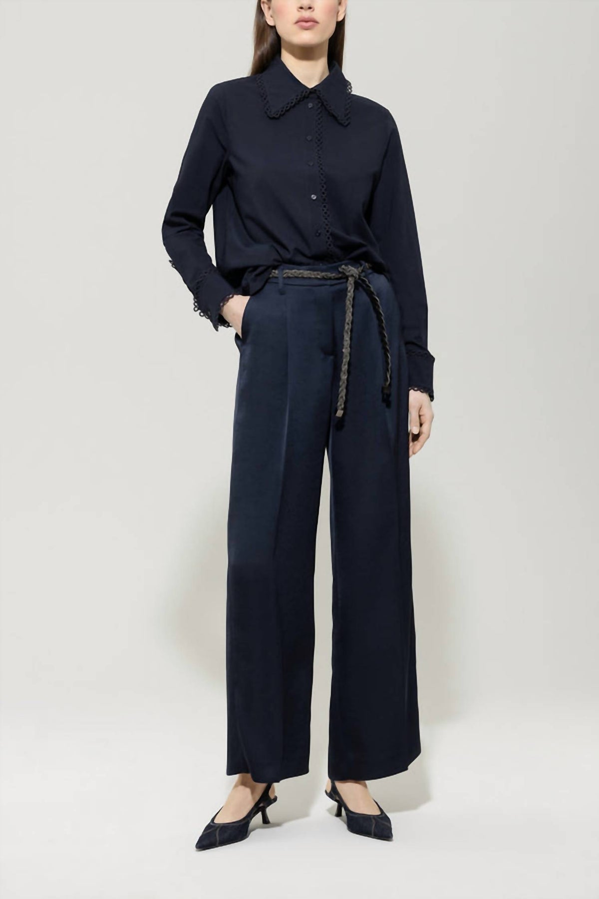 Luisa Cerano - Satin Pant