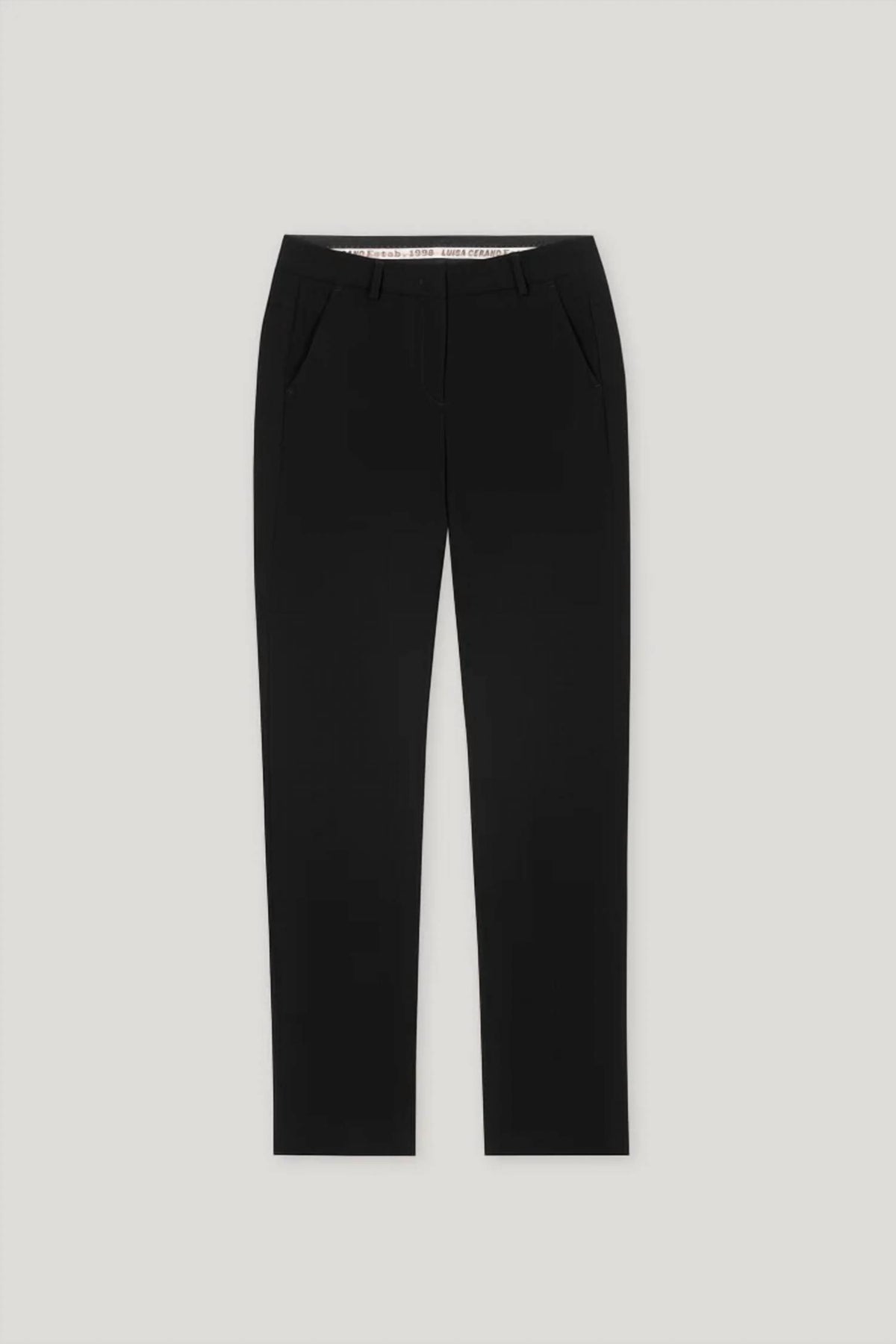 Luisa Cerano - Straight-cut Suit Trouser