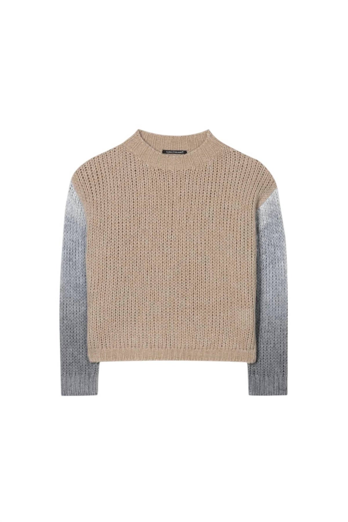 Luisa Cerano - Sweater with Spray Effect