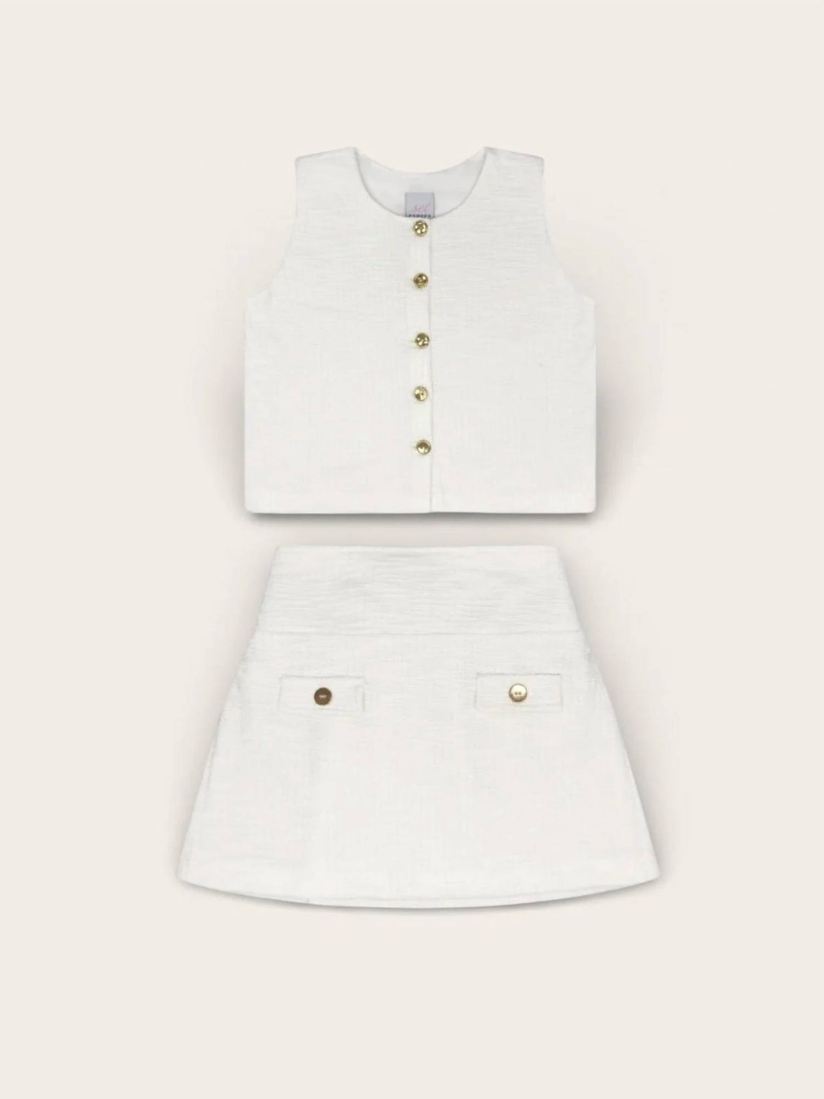 Lullaby Set - Tweed Skirt Set