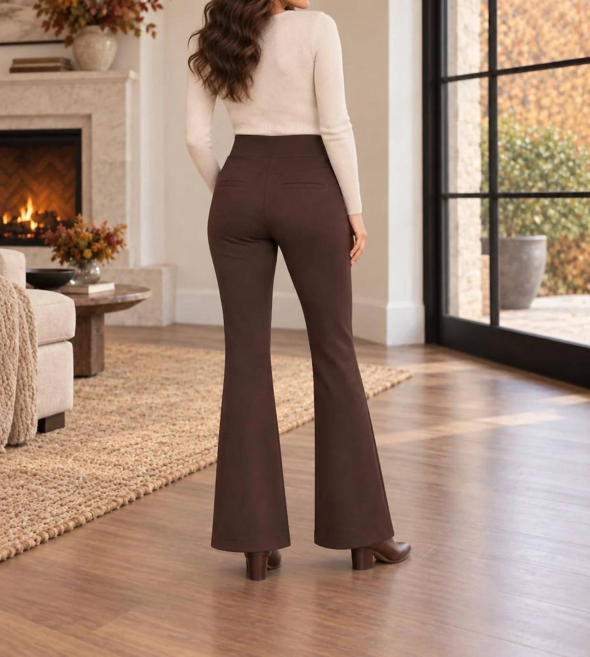 Lulu-B - High Rise Boot Cut Legging