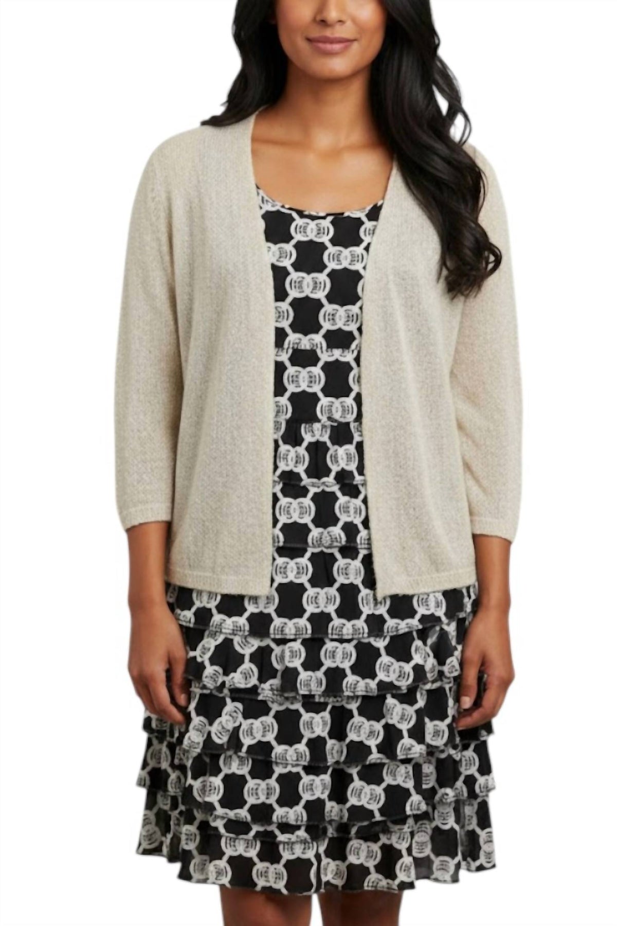 Lulu-B - Lightweight Three Quarter Cardigan