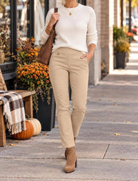 Lulu-B - Pull-on Ankle Pant With Pockets