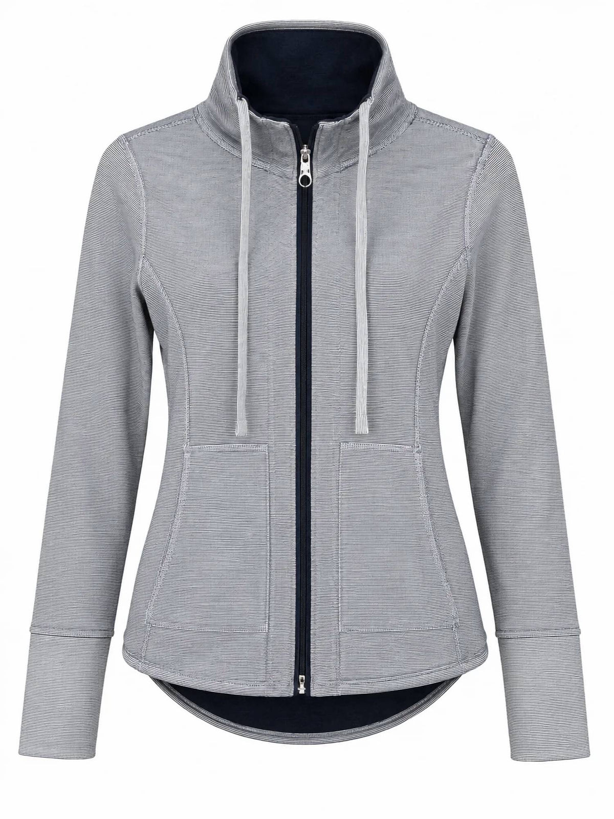 Lulu-B - Reversible Long Zip Jacket