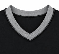 Lulu-B - V-neck Button-back Top