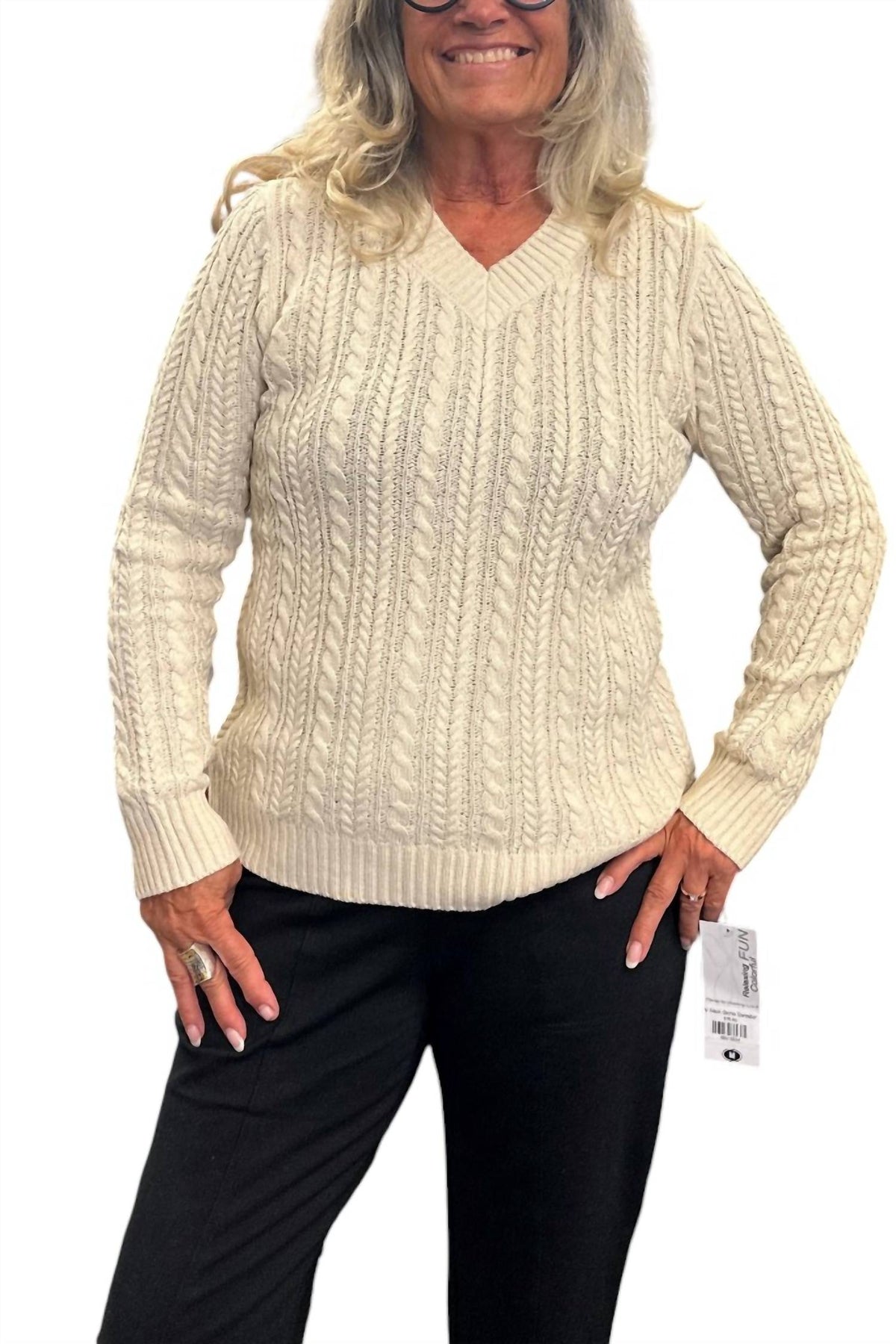 Lulu-B - V-Neck Sweater