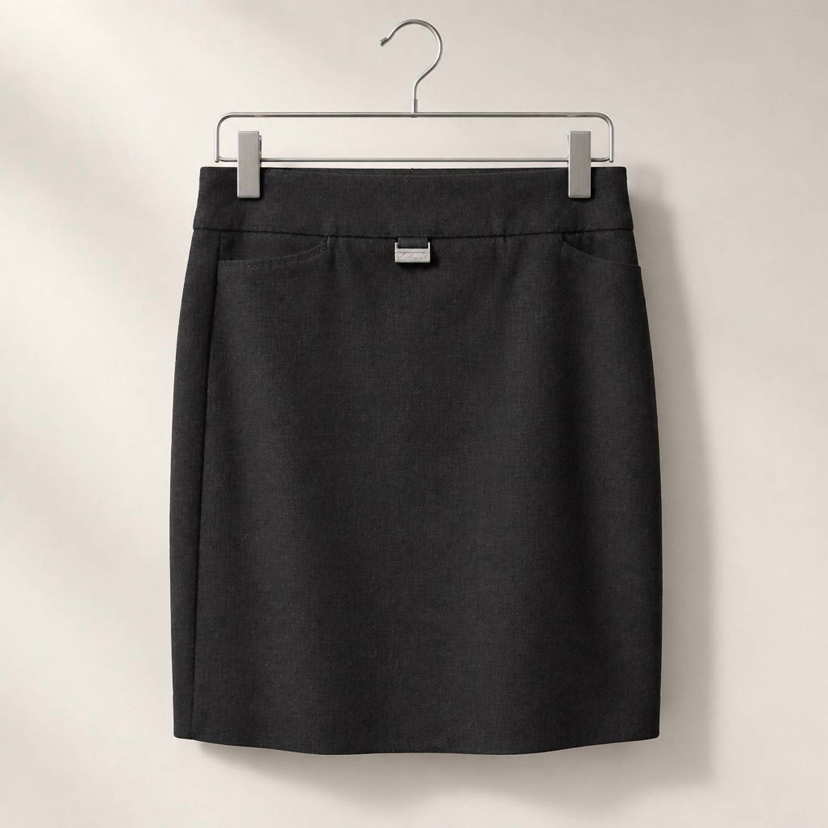 Lulu-B - Women's Solid Pockets Skort