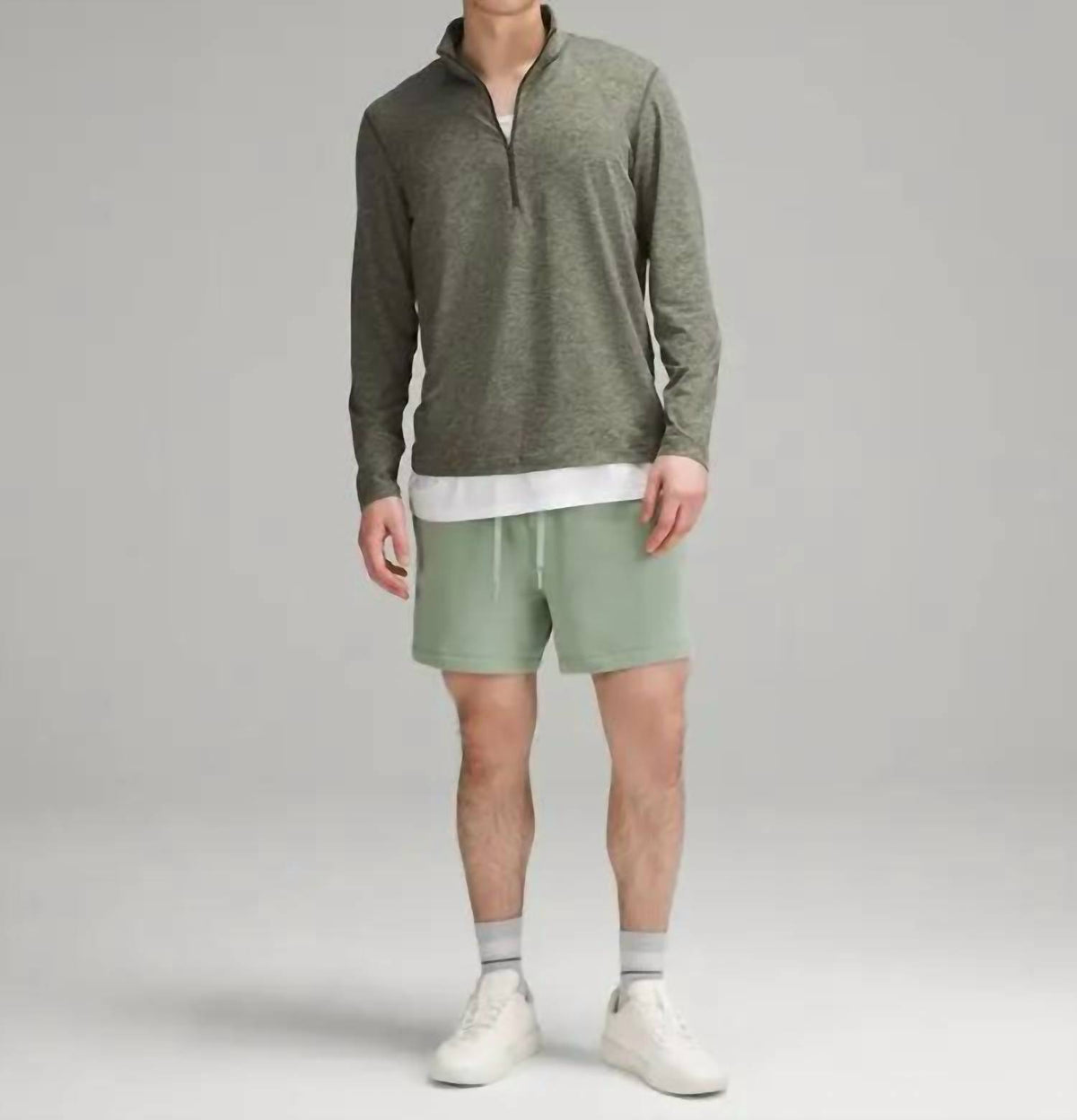 Lululemon - Soft Jersey Half Zip Sweater