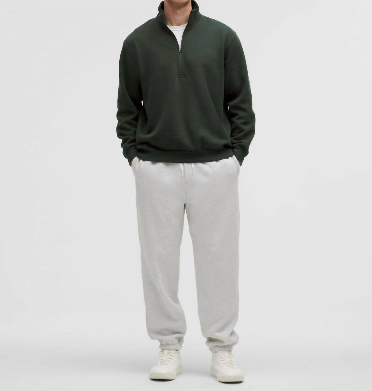 Lululemon - Men's Steady State Half Zip Sweatshirt