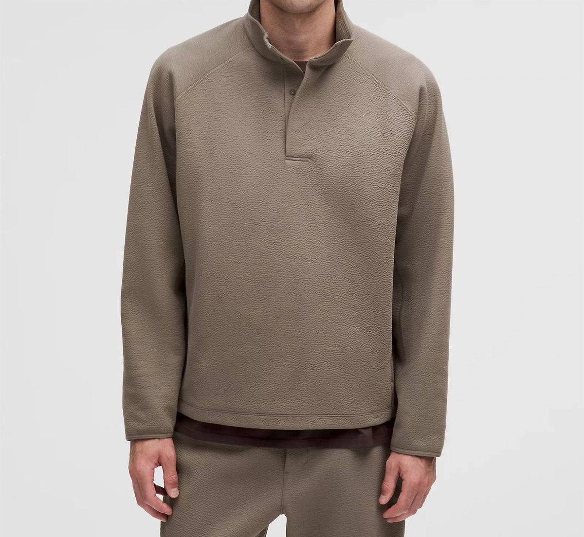 Lululemon - Men's Textured Spacer Anorak Sweatshirt