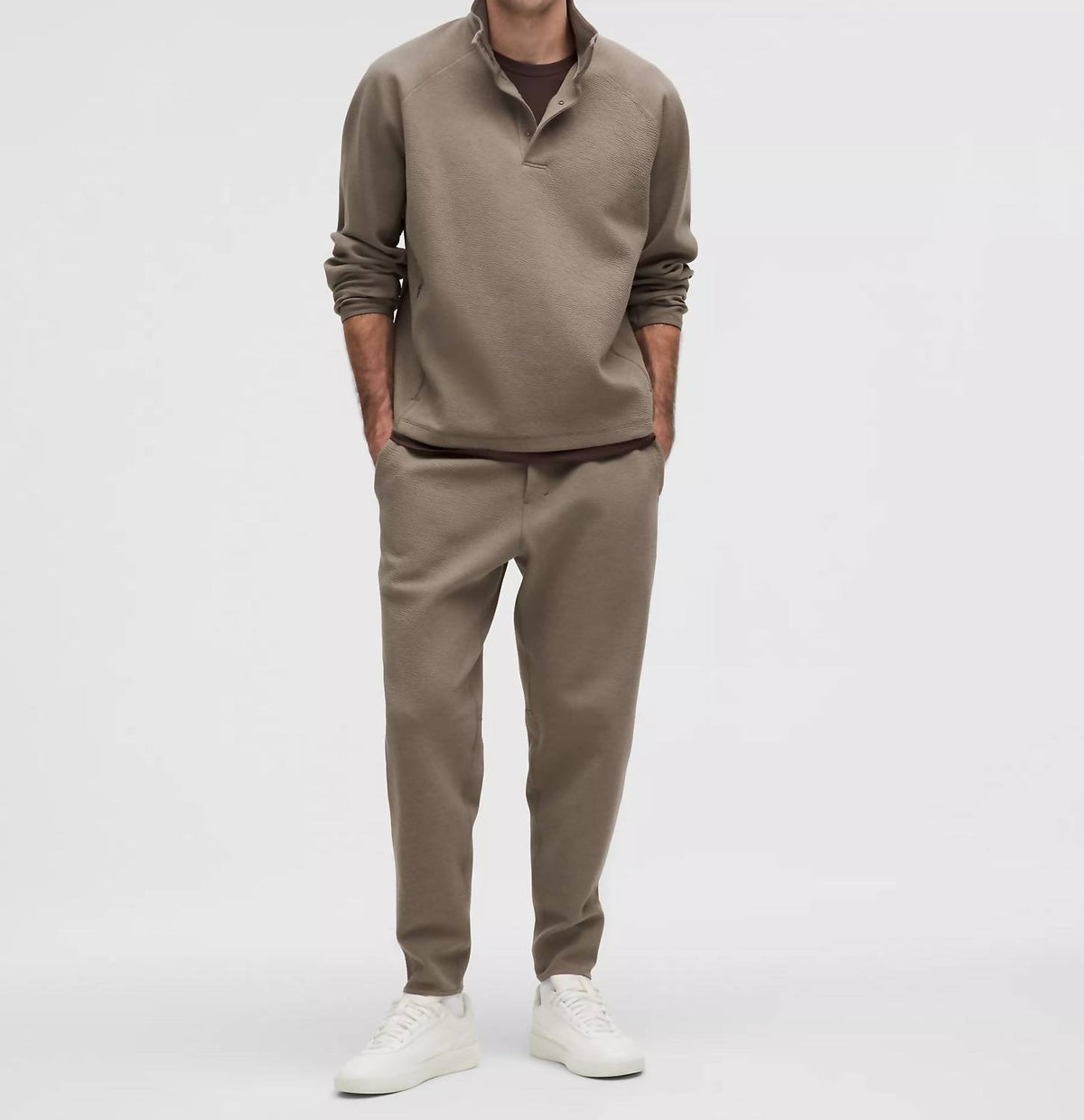 Lululemon - Men's Textured Spacer Anorak Sweatshirt