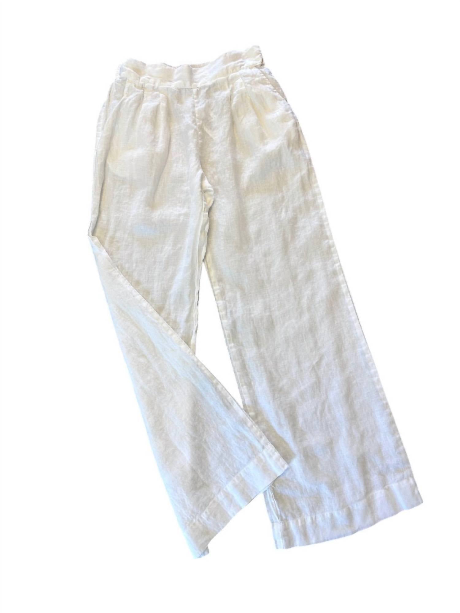 Luna Luz - Santiago Linen Pant - clothing - linen - pants