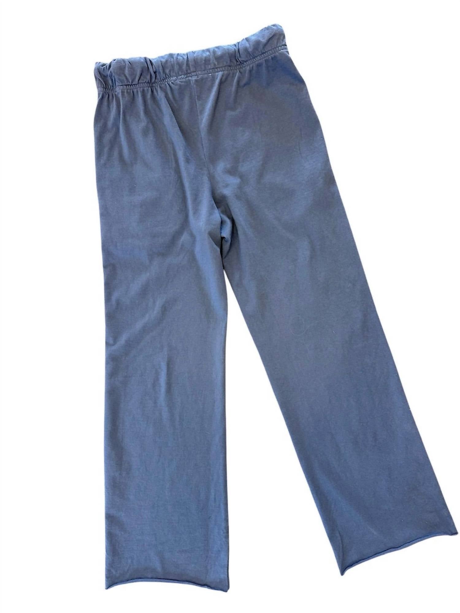 Luna Luz - Weekend Jersey Ankle Pant - clothing - cotton - pants
