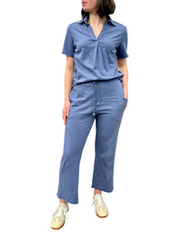 Luna Luz - Weekend Jersey Ankle Pant - clothing - cotton - pants