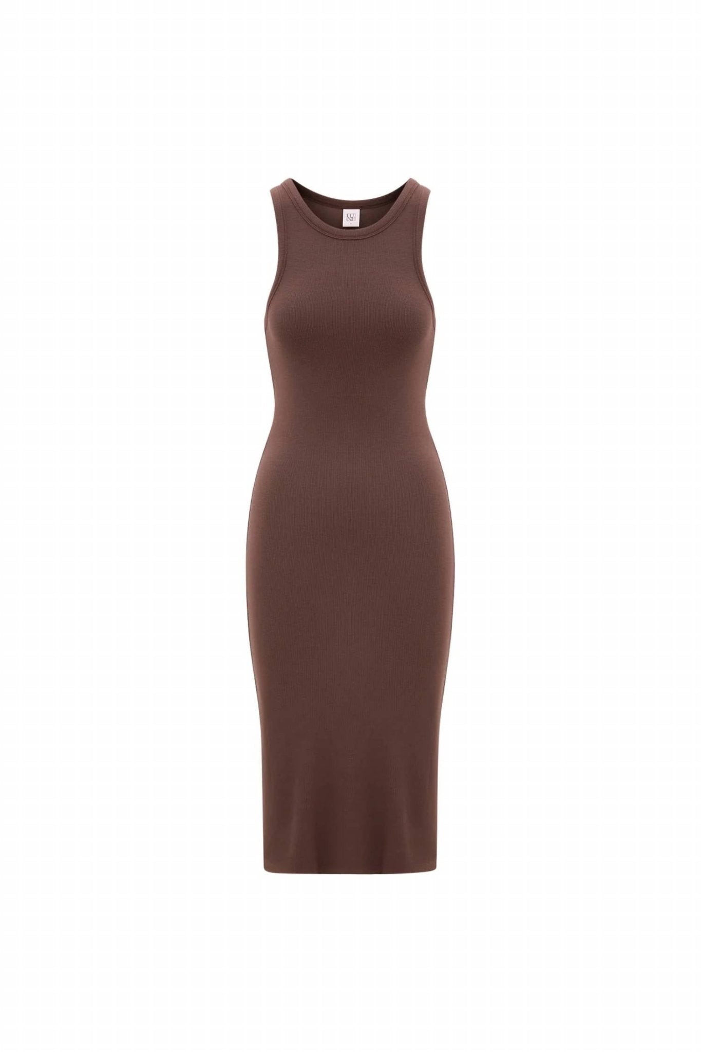 Lune Active - Mila Soft Midi Dress - brown - clothing - dresses