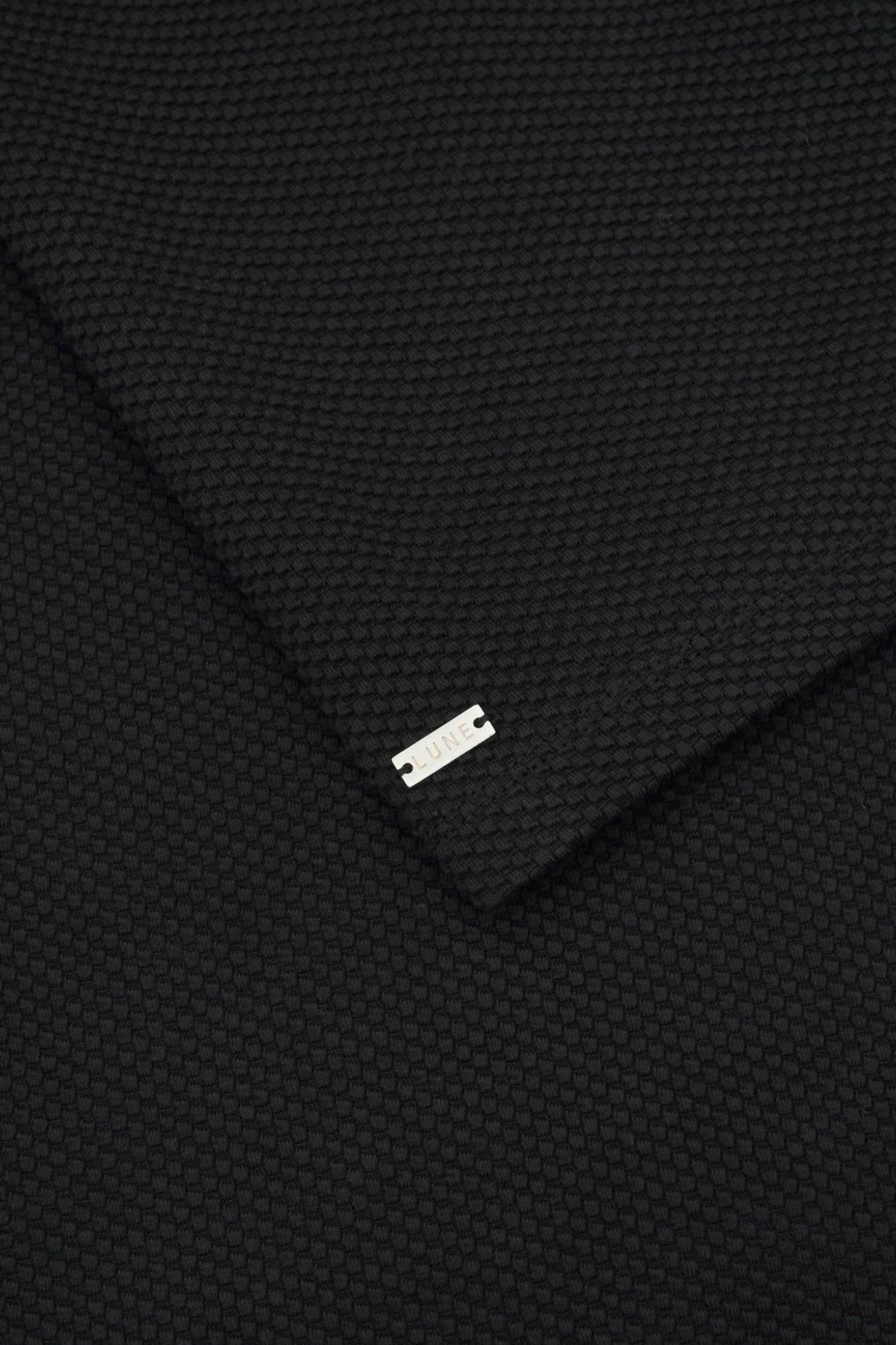 Lune Active - Moon Classic Polo - black - clothing - cotton - blend
