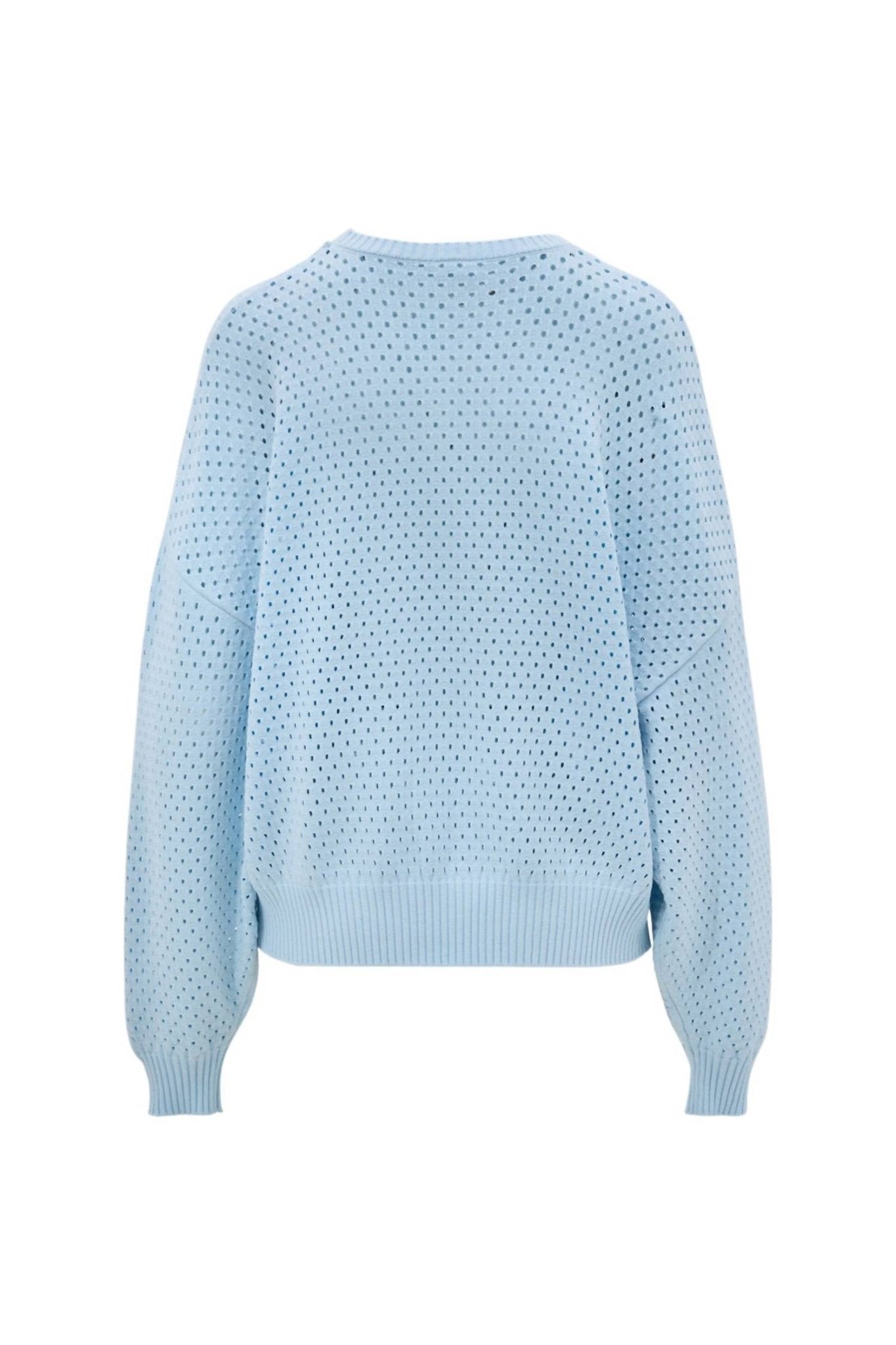 Lune Active - Olly Crochet Sweater - blue - clothing - long - skirts