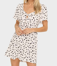 Lush - Front Knot Dress