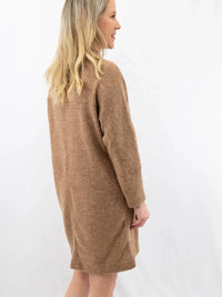 Lush - Mock Neck Dolman Sweater Dress