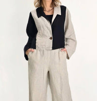 Luukaa - Unity Crop Jacket - black - casual - jacket - clothing