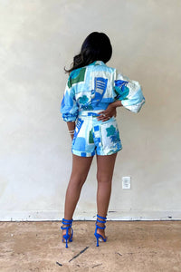 Luxxel - Santorini Tie Romper