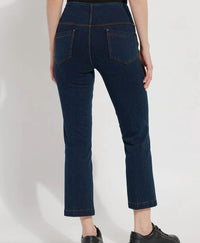 Lysse - Ankle Denim Baby Bootcut Jeans - blue - boot - cut - clothing