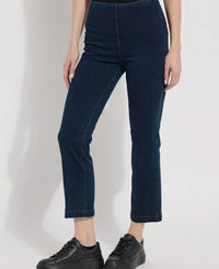 Lysse - Ankle Denim Baby Bootcut Jeans - blue - boot - cut - clothing