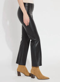 Lysse - Ankle Elysse Vegan Leather Pants - ankle - black - clothing